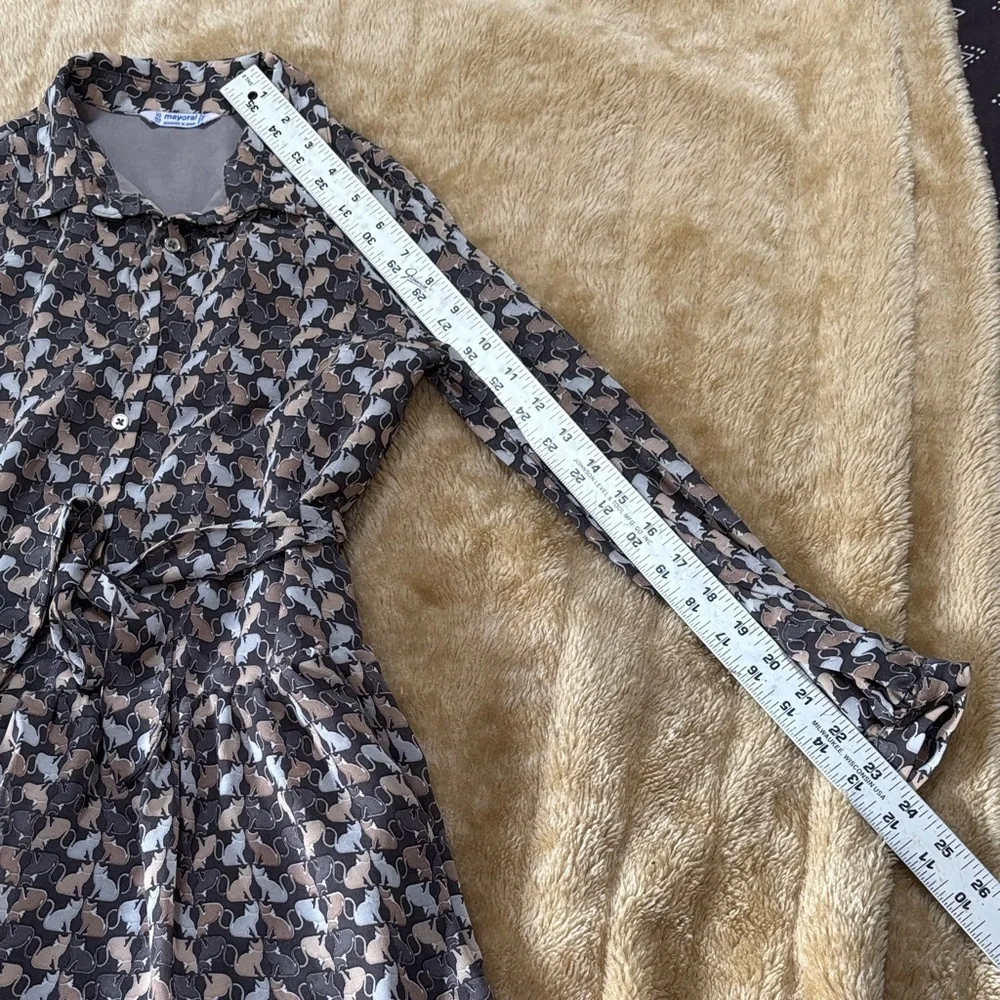 Kitty Cat Patterned Dress